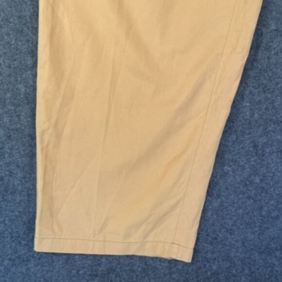 Madewell Women Plus Leg Harlow Wide Leg Pant Drapey Twill Linen Sz 18W Beige NWT - Picture 6 of 14